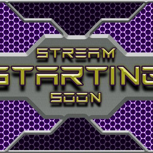 Purple Hex Animated Overlay