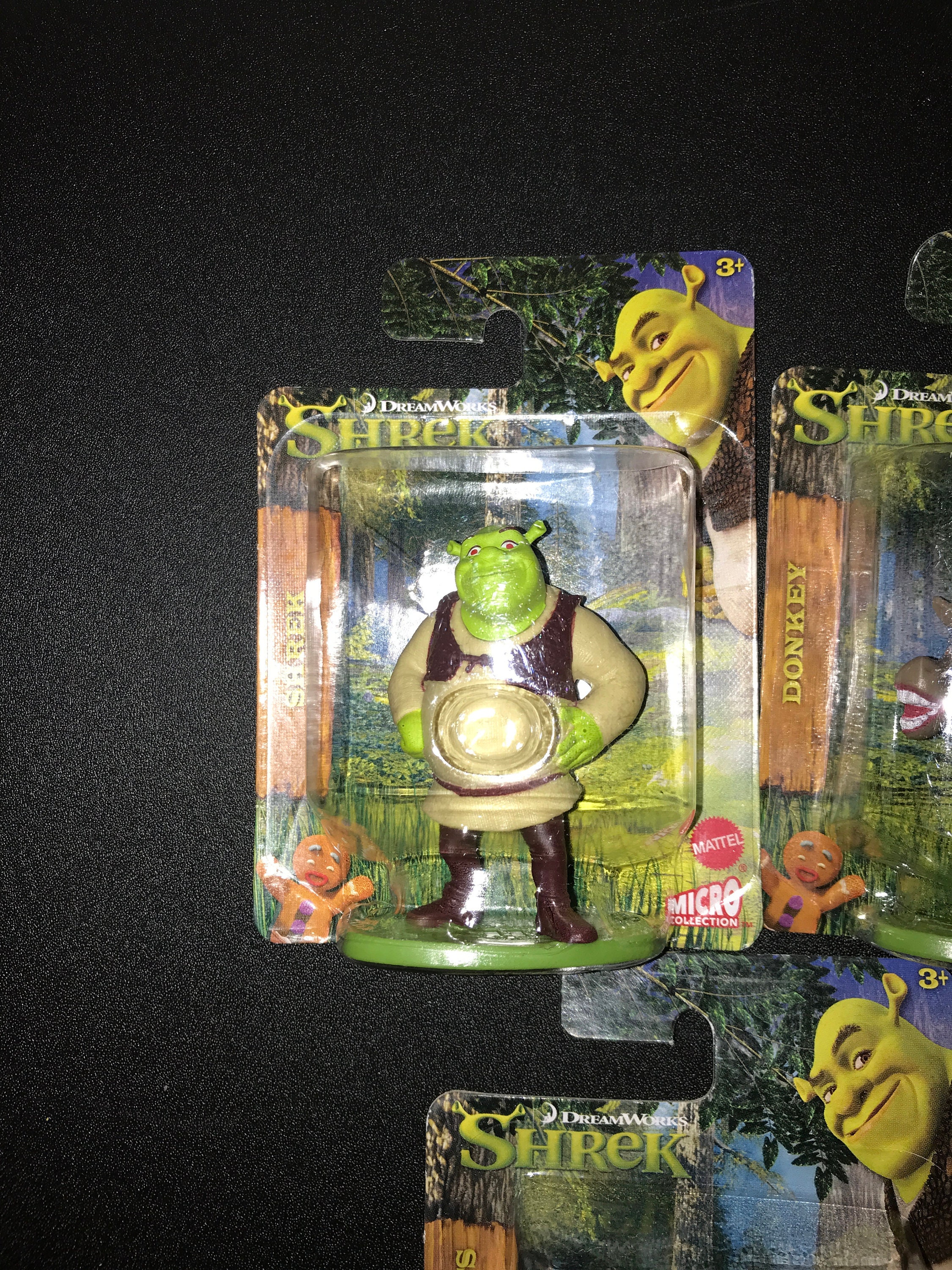 Dreamworks Animation Shrek Mattel Micro Collection Figures