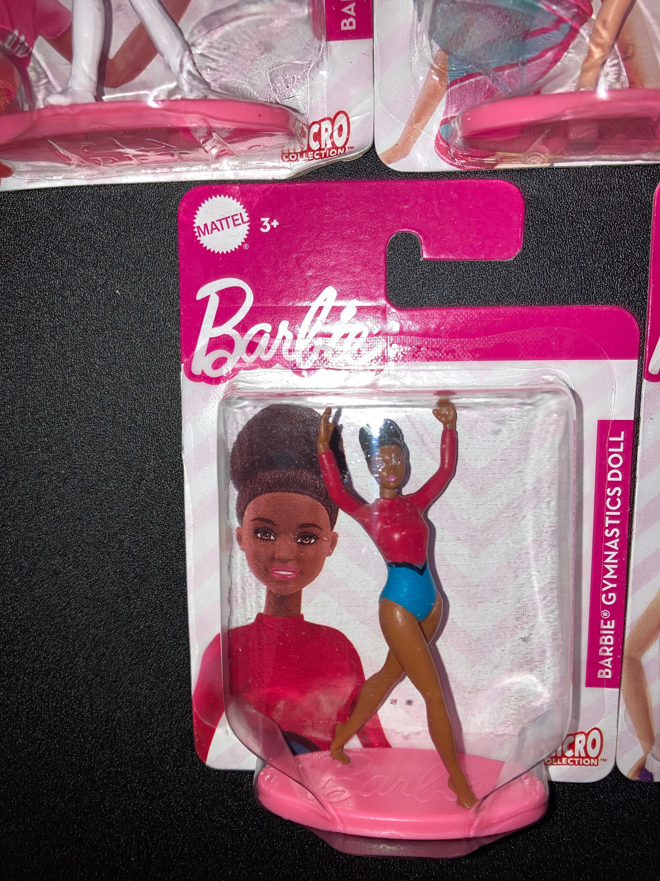 Barbie Micro Collection Set of 5 Sports Edition Gymnastics Baseball  Basketball