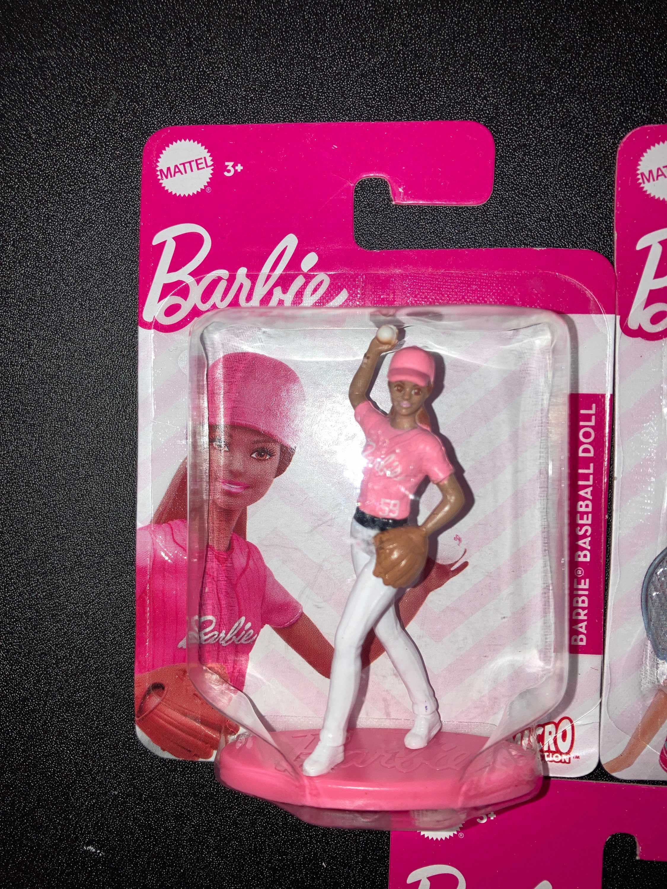 Mattel Micro Collection Barbie Sports Figures Set of 5 New Miniatures Party  Favors Girls Collectible Toys 