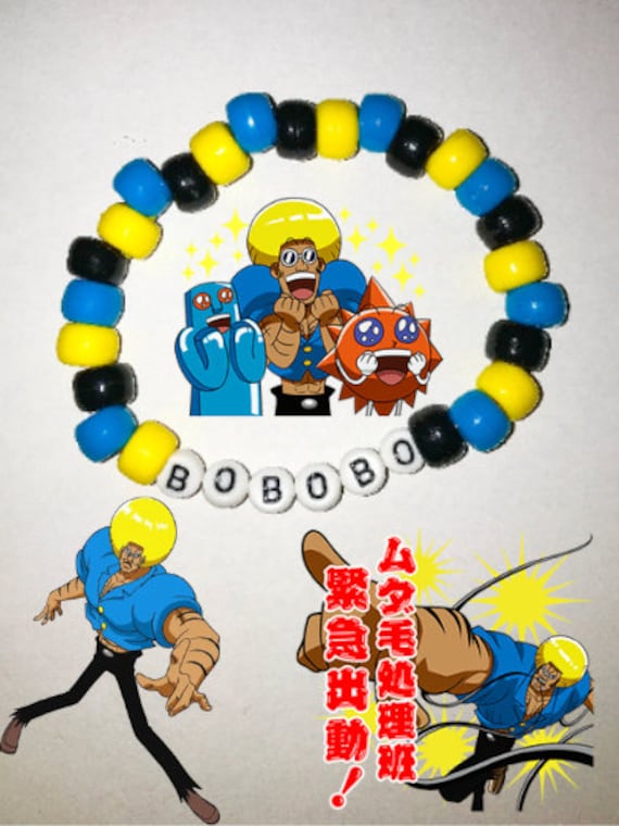 Bobobo-bo Bo-bobo Inspired Pony Bead Bracelets Shonen Jump - Etsy Bobobo-bo Bo-bobo Inspired Pony Bead Bracelets Shonen Jump - Etsy