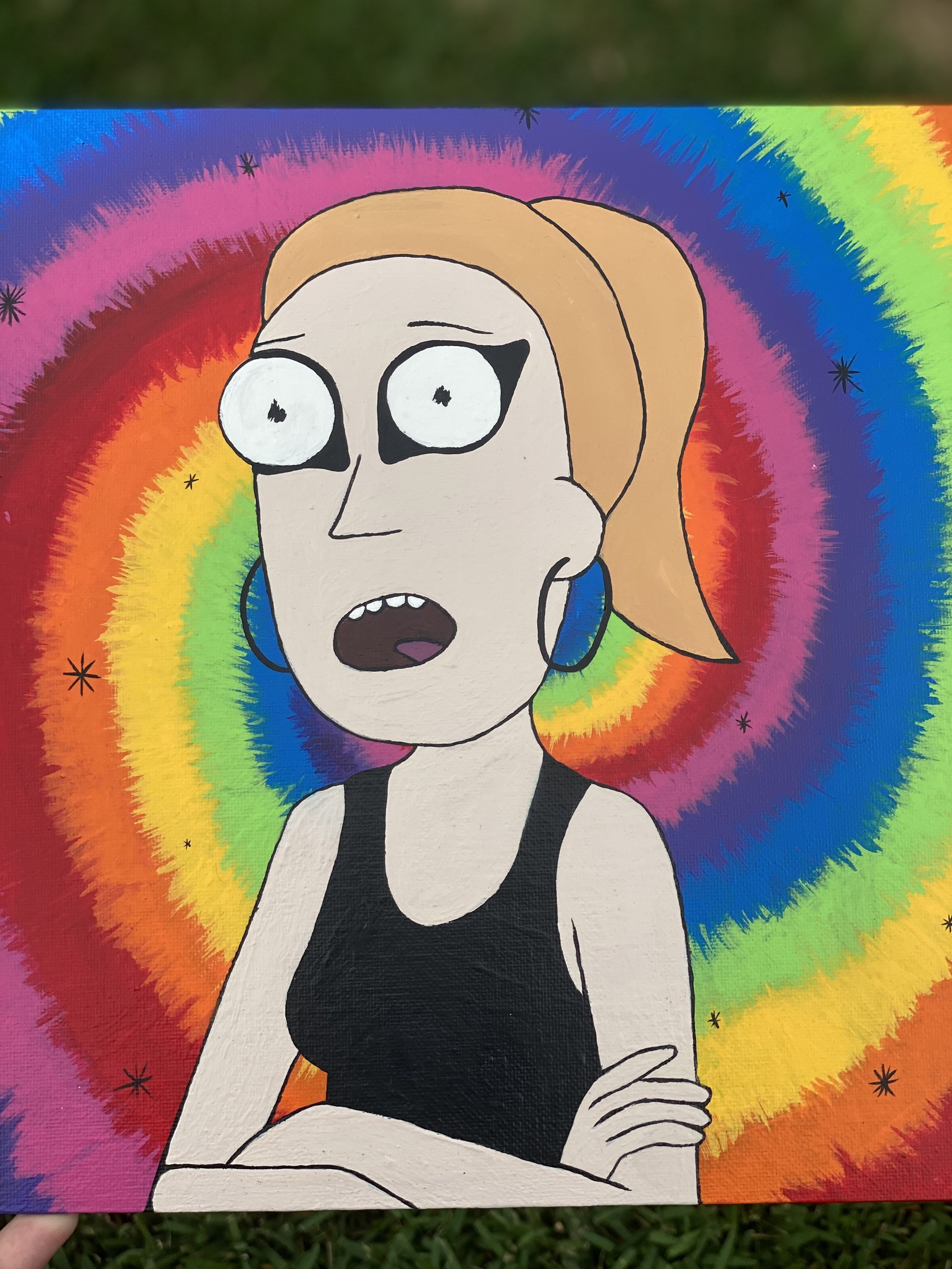 Summer Rick and Morty Etsy