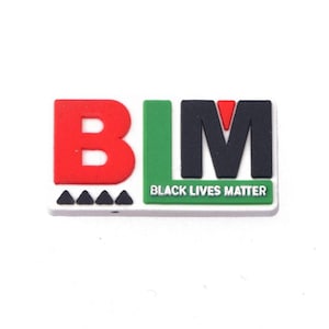 BLM Croc Charm: Vivid Shoe Decoration