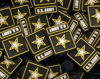 military croc charms