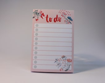 Bloc-notes / Bloc-notes / Bloc-notes / Planificateur quotidien / 100 feuilles / 10 * 15 cm / Illustration