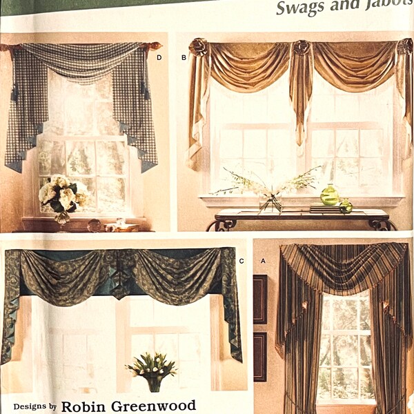 Swags and Jabots Window Treatments Etsy