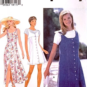 Simplicity 9614 UNCUT Pattern for Misses Dresses Sizes 6-10, 12-16, or ...