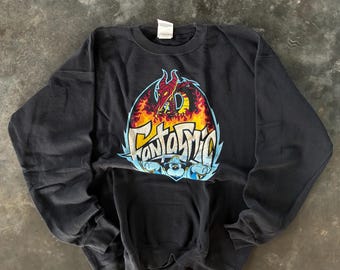 Vintage Rare 90s Disney Tag Fantasmic Mickey Fantasia Printed