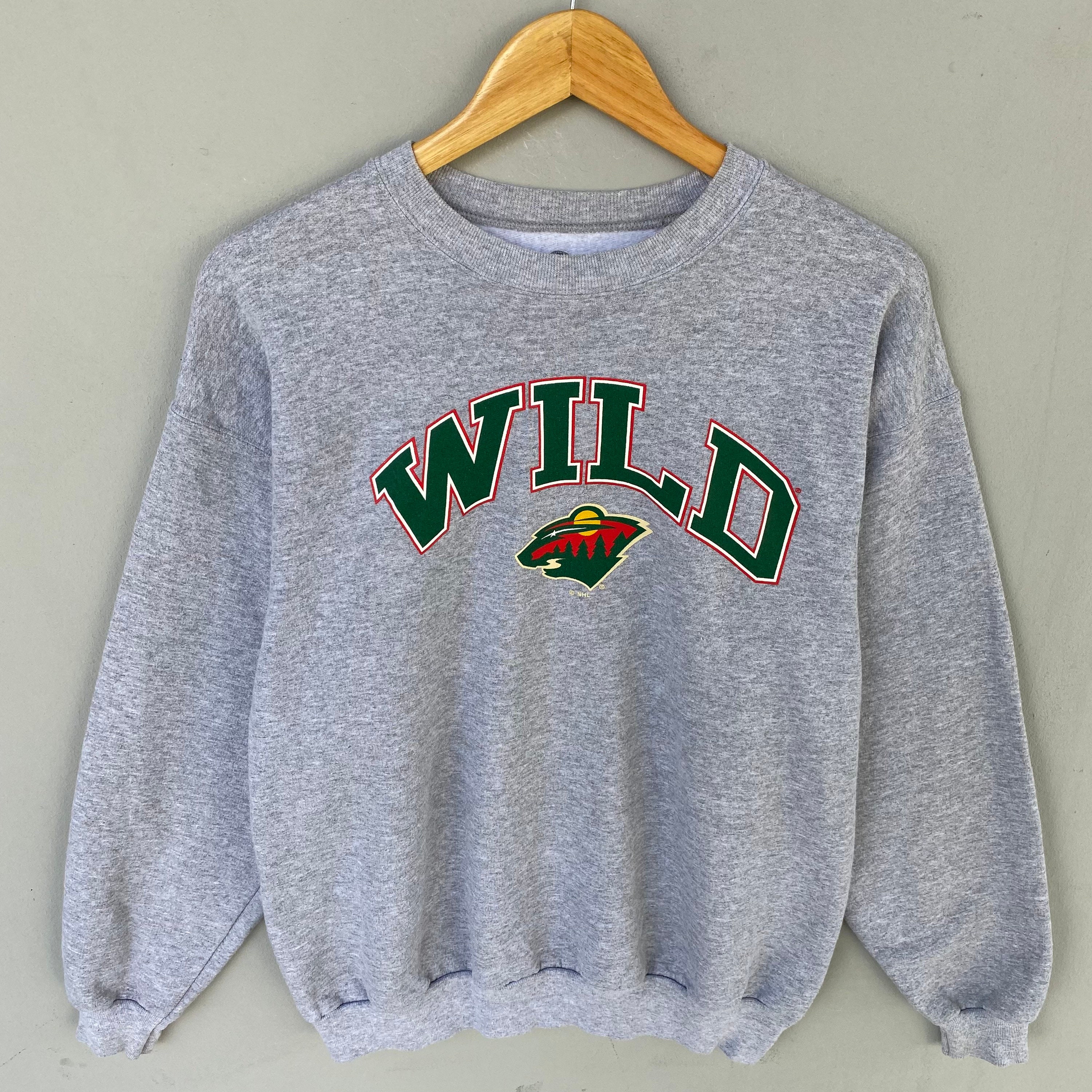 Vintage 90s Minnesota Wild Sweatshirt/minnesota Wild -  UK