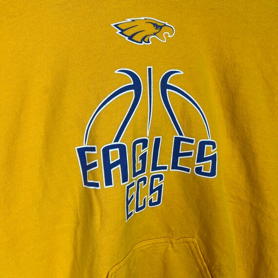 Vintage Gildan Tag Eagles ECS Spellout Big Logo P… - image 6
