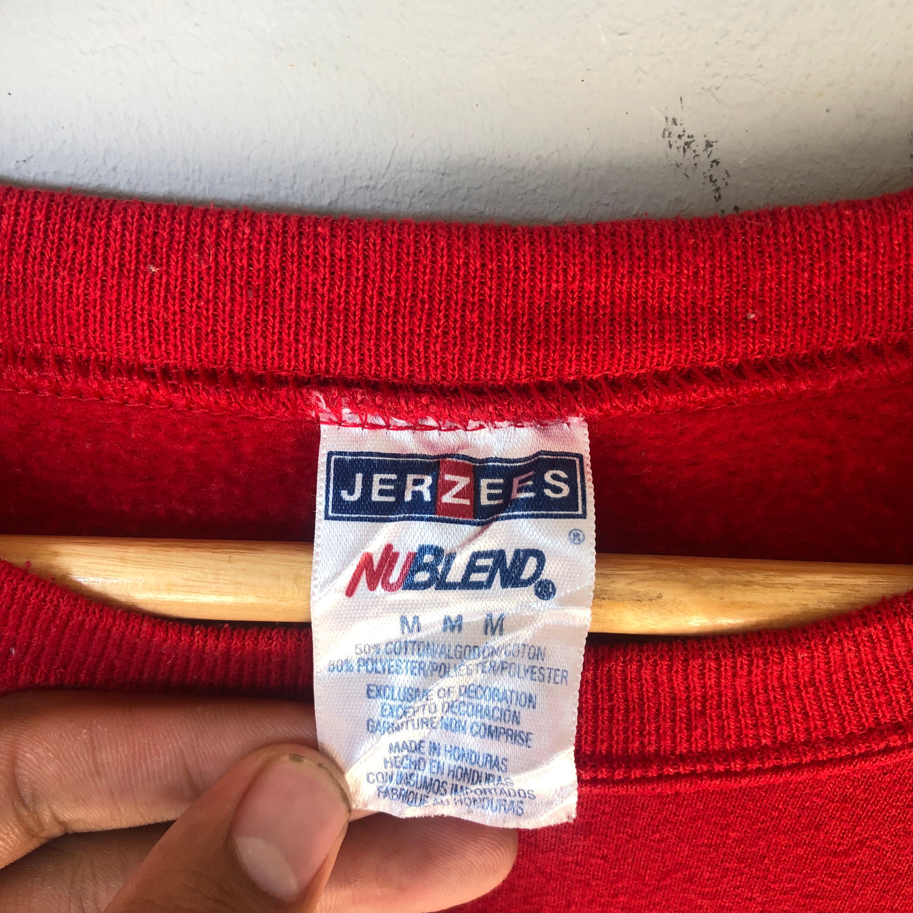 Vintage Y2K Jerzees Tag Wildcats Spellout Big Logo Printed Sweatshirt ...