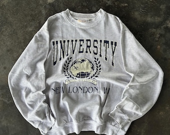 Vintage 90s University of London Crewneck Sweatshirt - Etsy