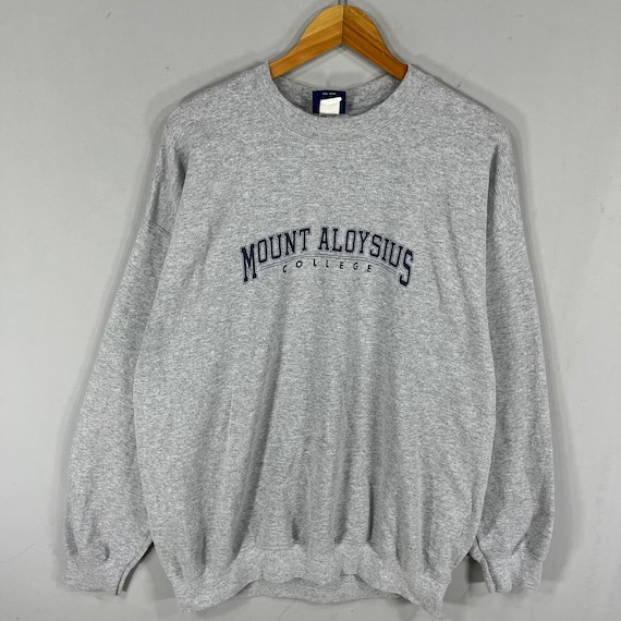 Vintage MV Sport Tag Mount Aloysius College Spellout Biglogo