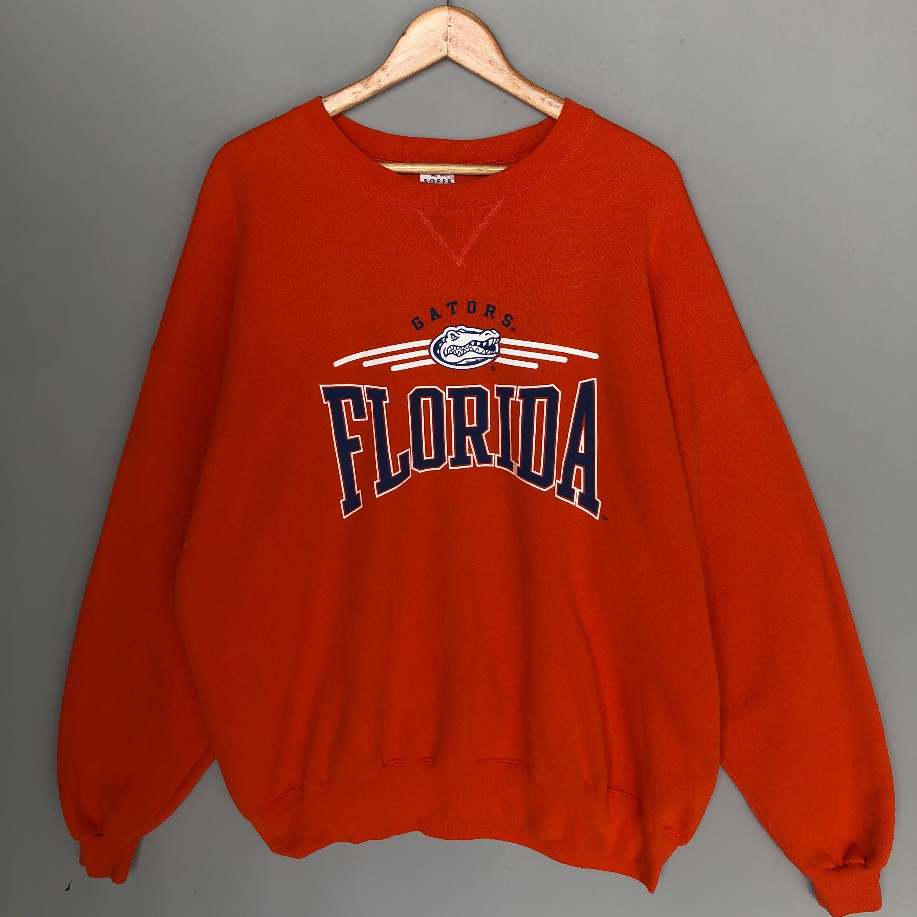 Vintage 90s MJ Soffe Tag Gator Florida Print Logo Sweatshirt - Etsy