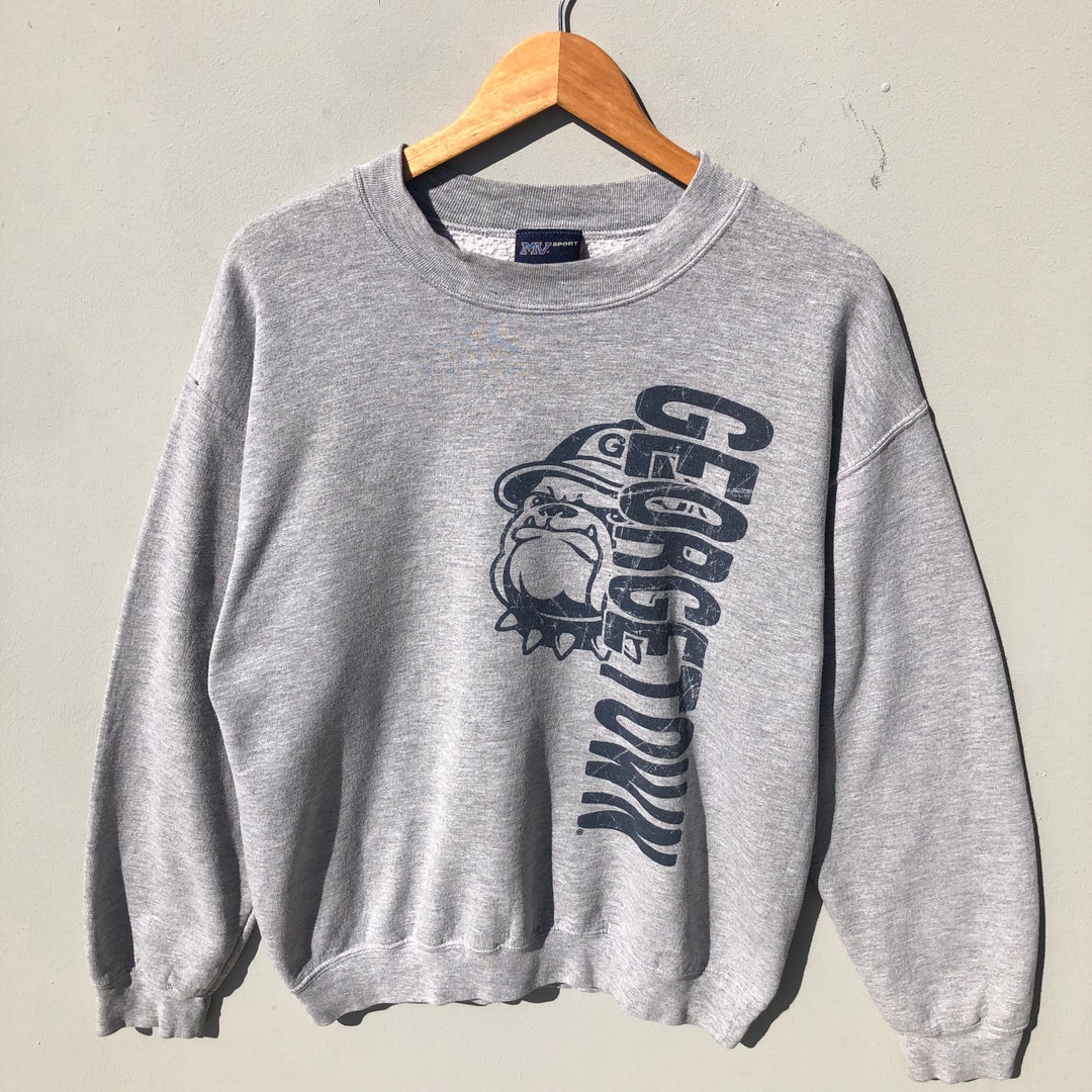 Vintage 00s MV Sports Tag Georgetown Big Print Logo