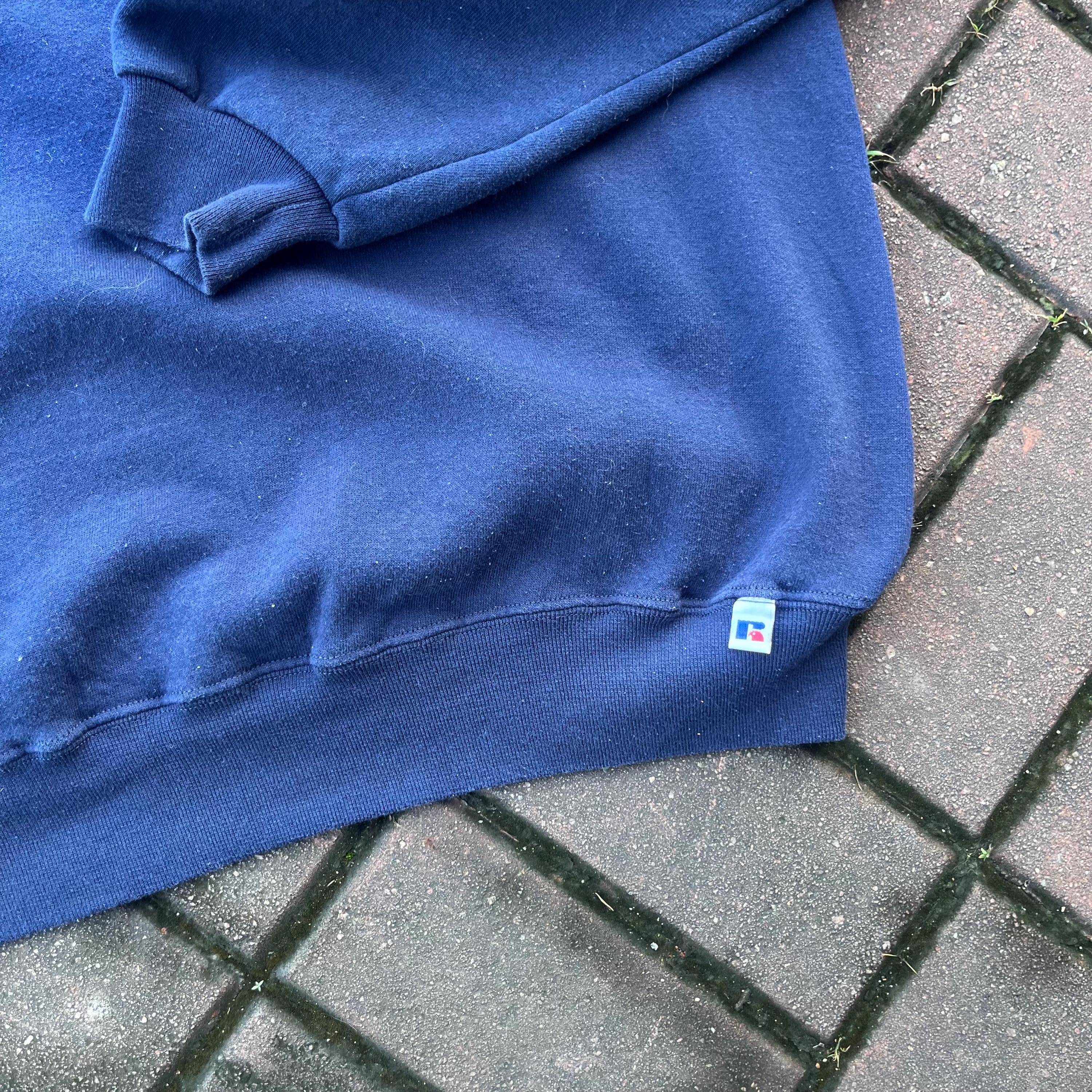 Vintage 90s Russell Tag Russell Athletic Spellout Small Logo 