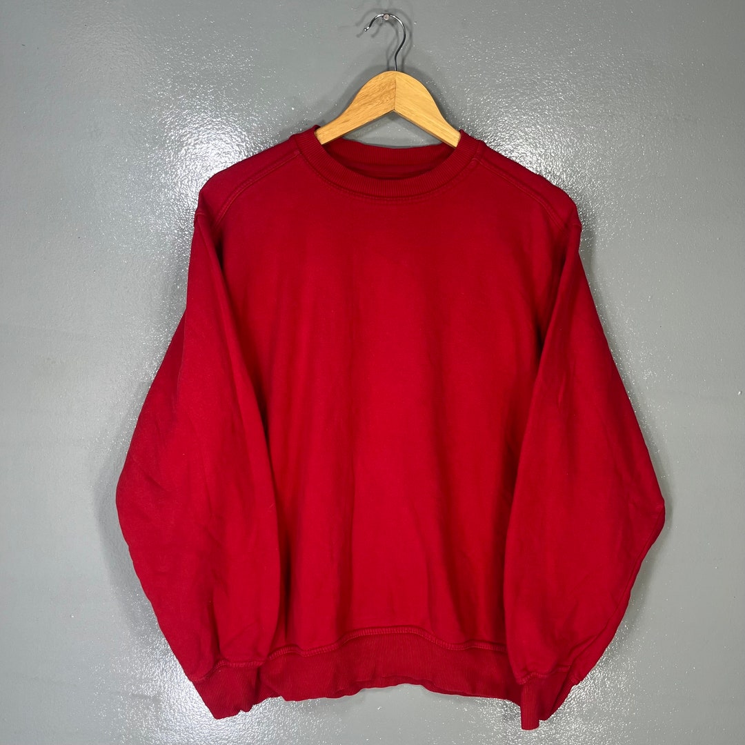 トップス PLUMA BY RUSSELL Sweatshirt XL Vintage Pluma x Russell Athletic Sweater Men XLarge Gray