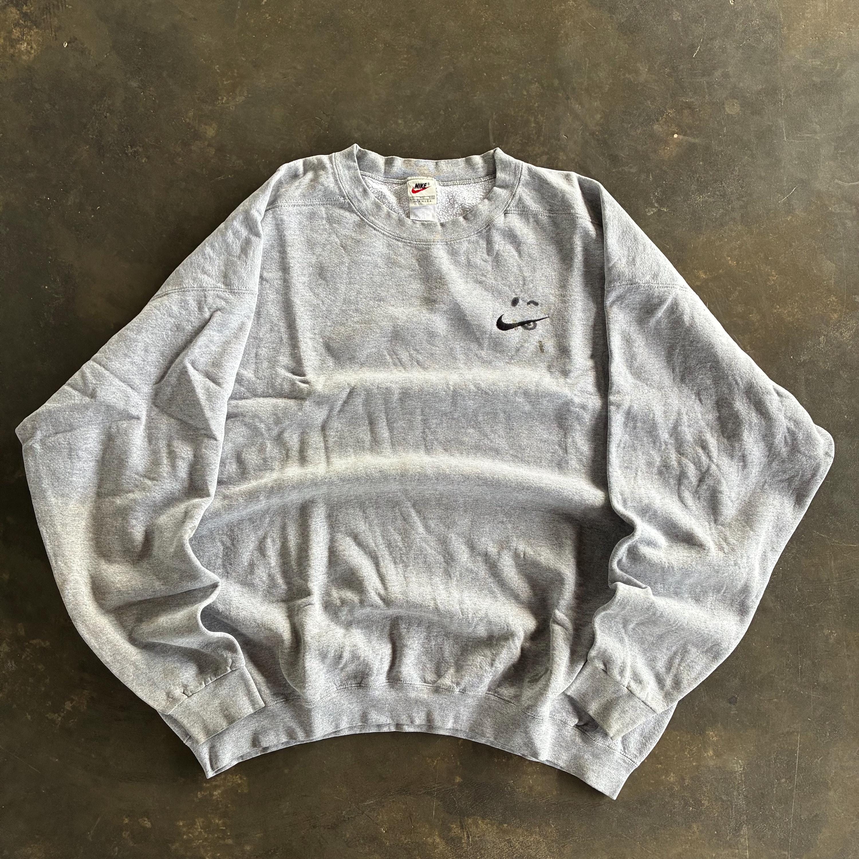 Sweater Nike Aesthetic Crewneck Solo Swoosh HW BB Crewneck