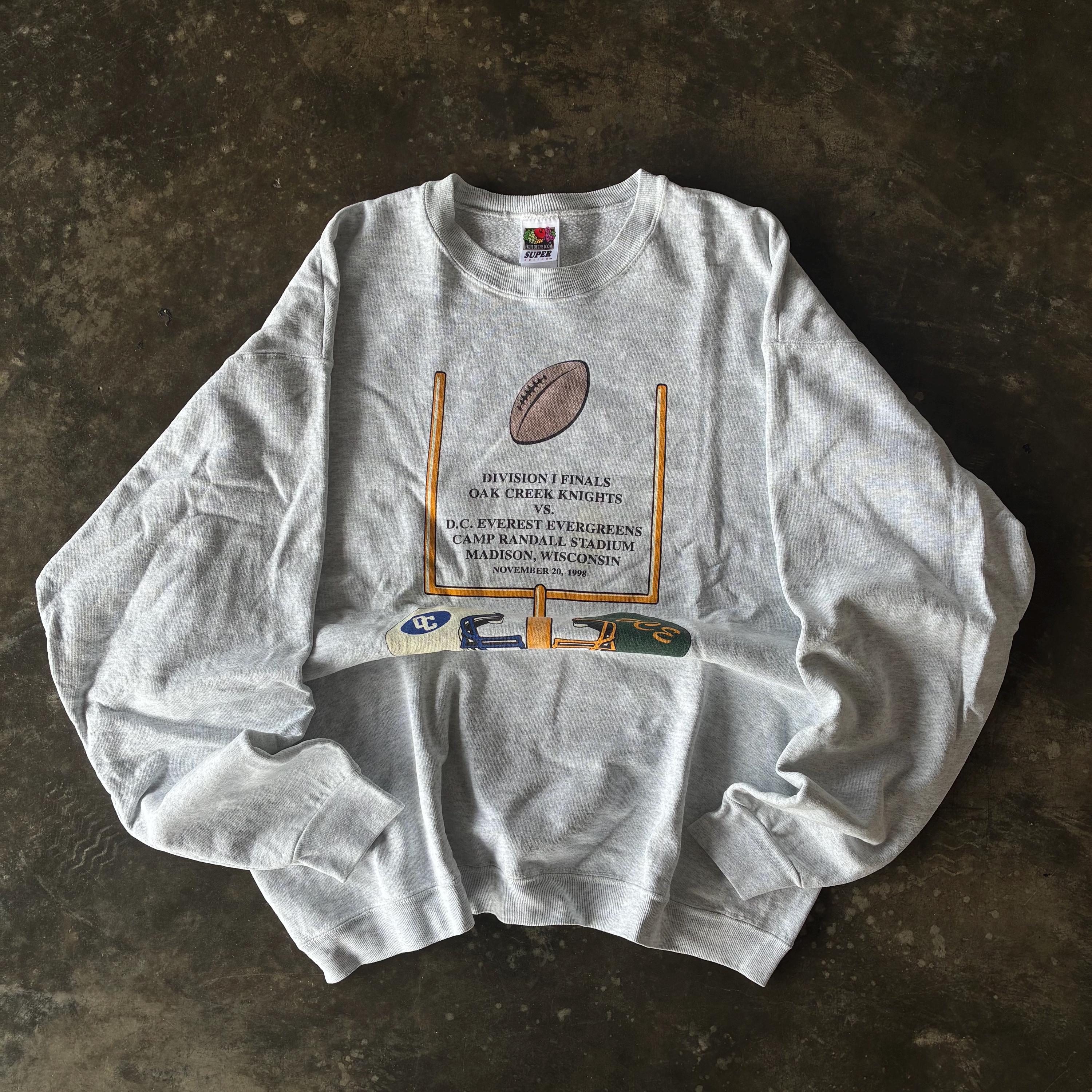 Vintage 90s Tag High School Tournament Football Spellout Big Logo
