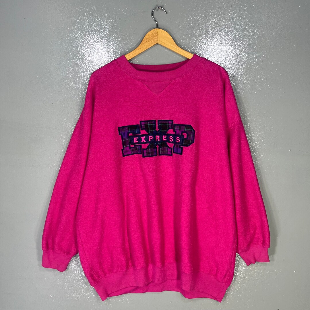 Vintage Express Tag EXP Spellout Biglogo Embroidered Etsy UK
