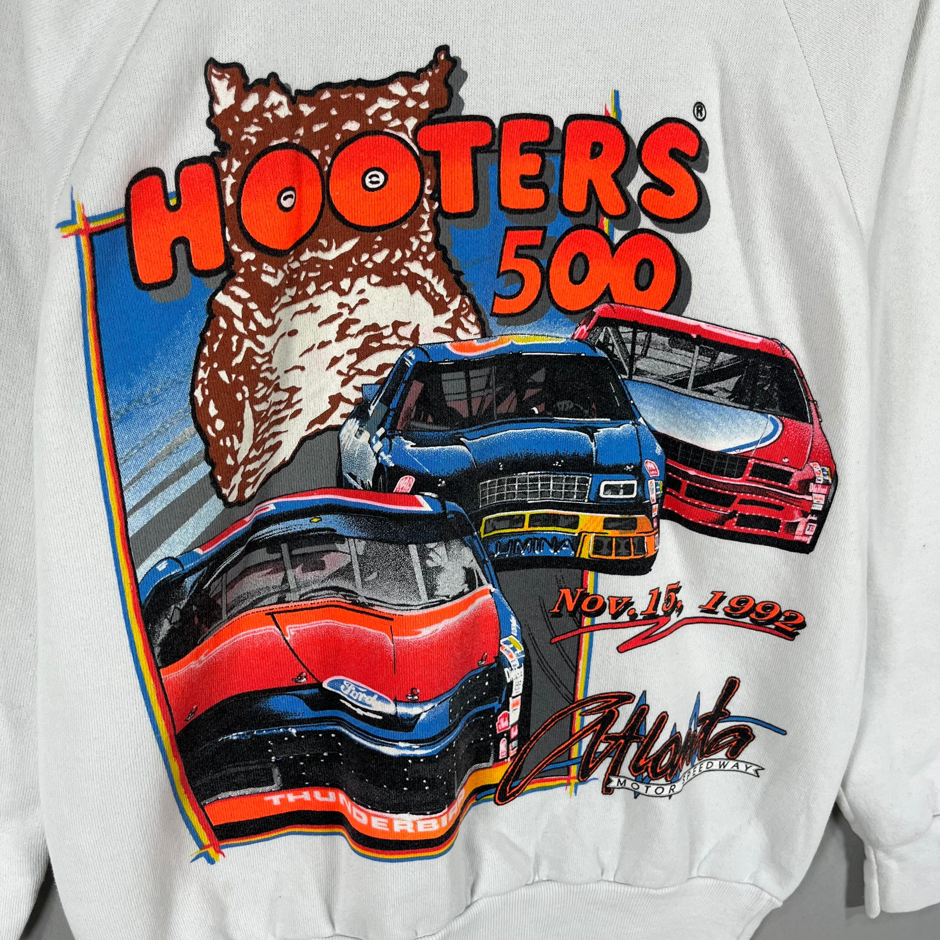 Buy Vintage 90s Oneita Tag Hooters 500 Atlanta Spellout Biglogo