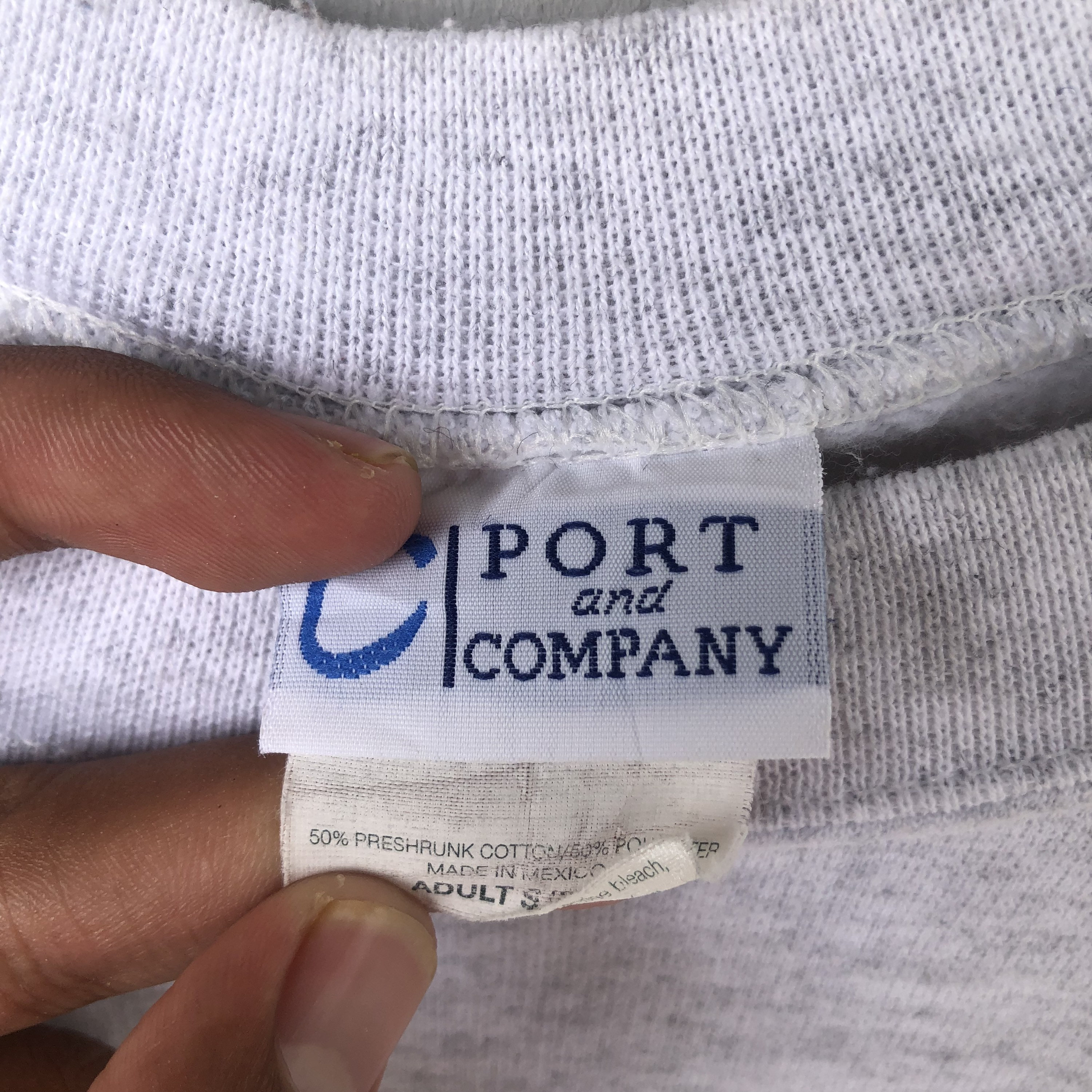 Vintage Y2K Port and Company Tag Tigers South High School Spellout 