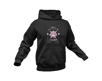 New Gengar Ghost Trainer Kids Hoodie Unisex Christmas Gift