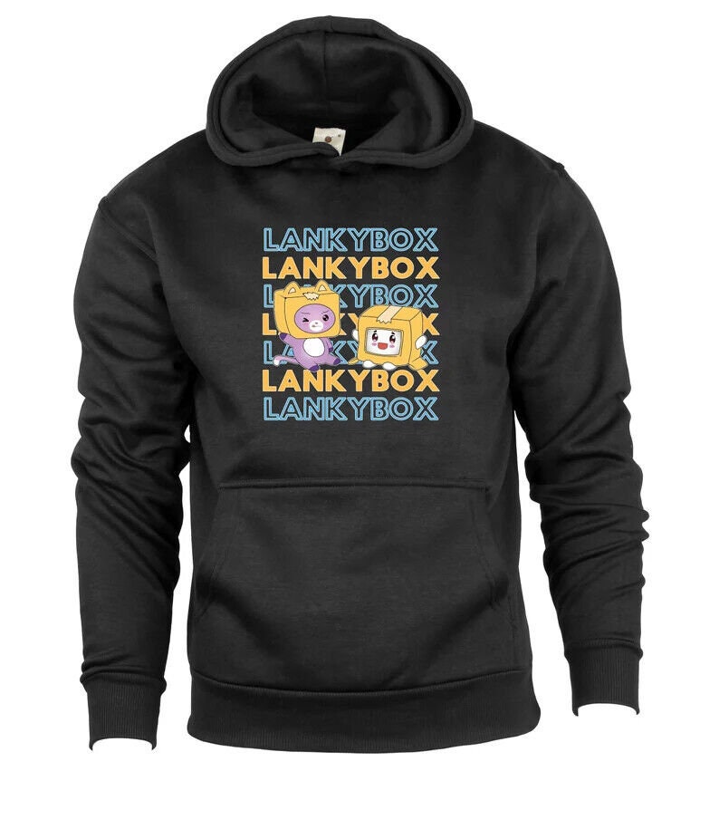 Discover Kids New Lankybox Inspired Hoodie Funny Viral Youtuber Merch