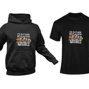 I'd Rather Be Playing Roblox T-Shirt - Child & Adults