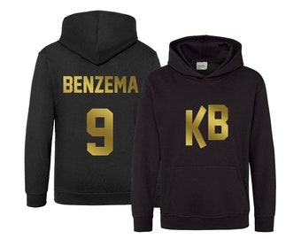 New Karim Benzema Hoodie Number 9 KB Unisex Football Gift