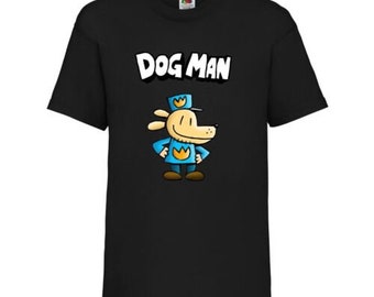 Kids Boy Girls Dog Man World Book Day Childrens Dogman School  T-shirt boys shirt