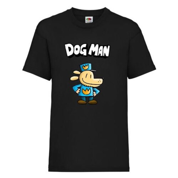 Kids Boy Girls Dog Man World Book Day Childrens Dogman School  T-shirt boys shirt