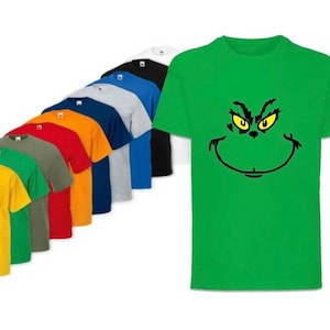 Kids grinch shirt outlet