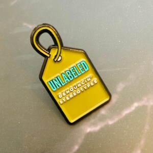 Unlabeled Enamel Pin