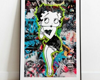 BETTY BOOP 8X10 PRINT POSTER #5 BETTY BOOP 8X10 PRINT POSTER #5