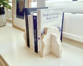 Travertin Bookends, Travertin Bookstand, Travertin Decoration ,