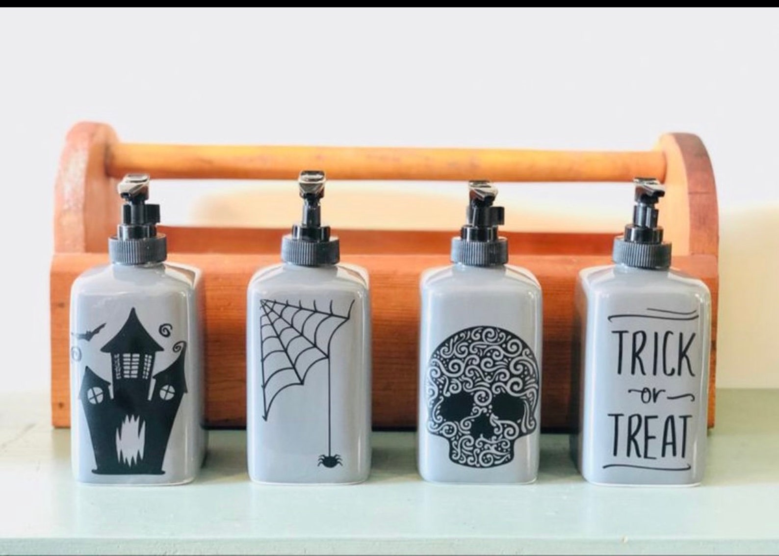 Halloween Soap Dispenser Halloween Soap Fall Decor Halloween Etsy