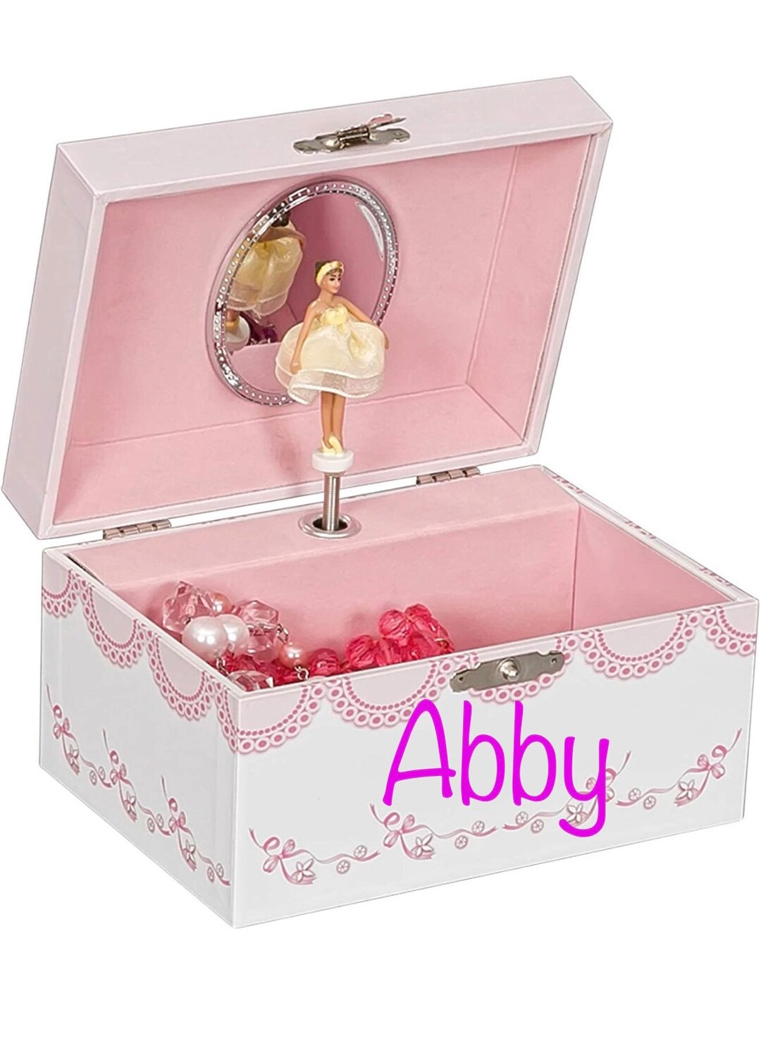 Personalized Musical Jewelry Box Etsy