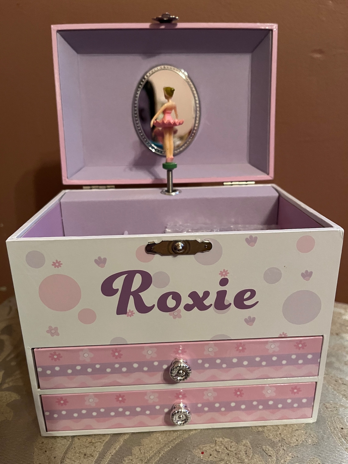 Personalized Musical Jewelry Box Etsy