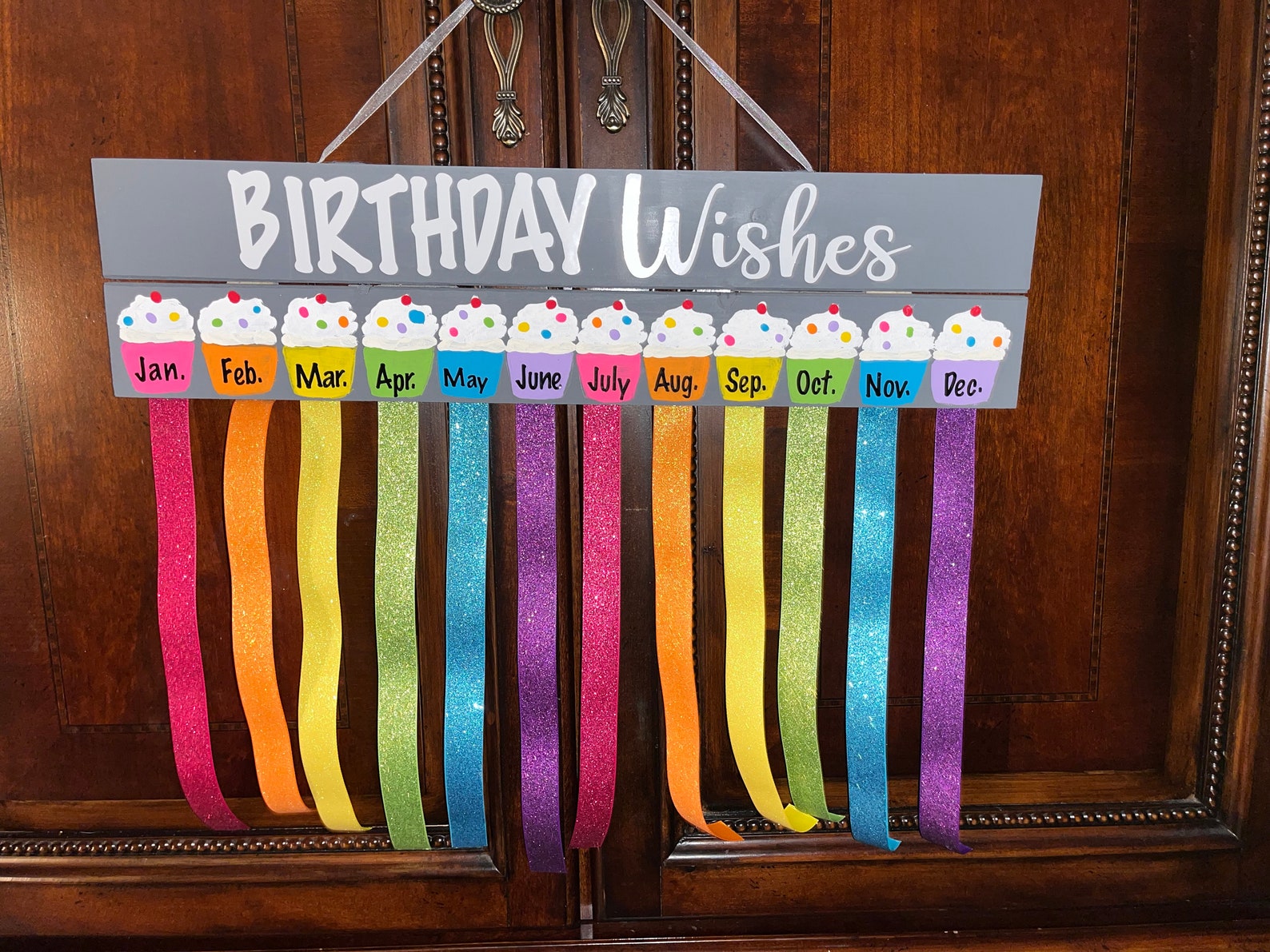 Classroom Birthday Sign Classroom Birthday Board Etsy