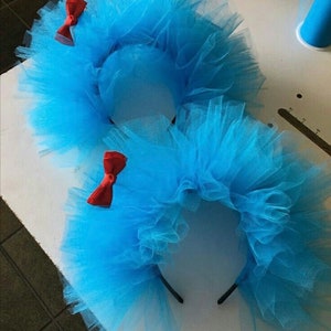 Dr Seuss headband Thing 1 Thing 2 headband