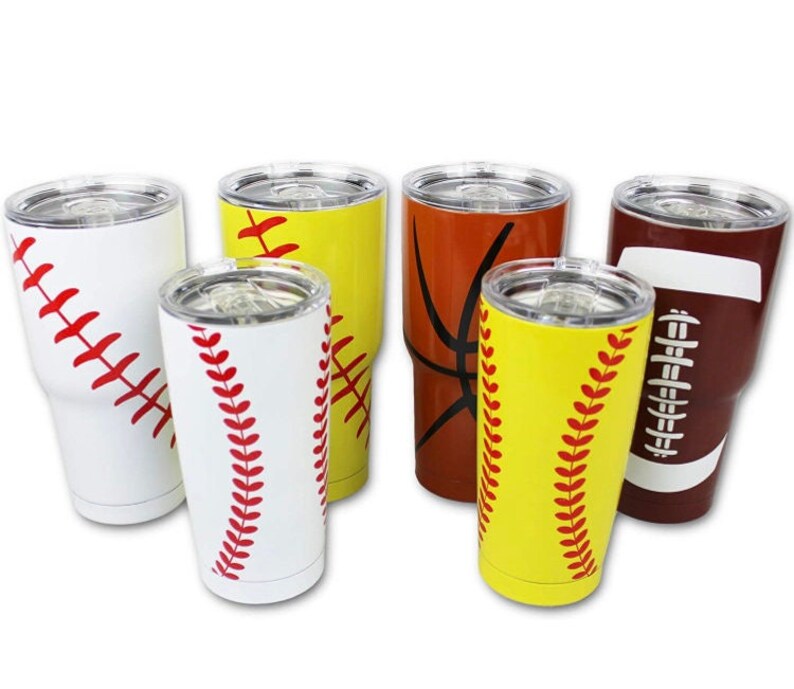 Personalized Sports Tumbler Etsy
