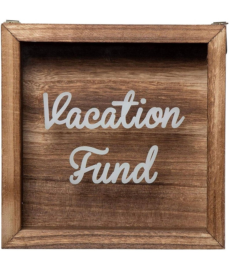 Customized Shadow Fund Boxes Shadow Box Bank Many Options Etsy