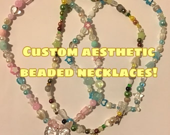 Custom theme beaded necklaces!