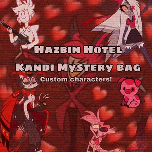 Hazbin Hotel Kandi/jewelery Mystery Bag