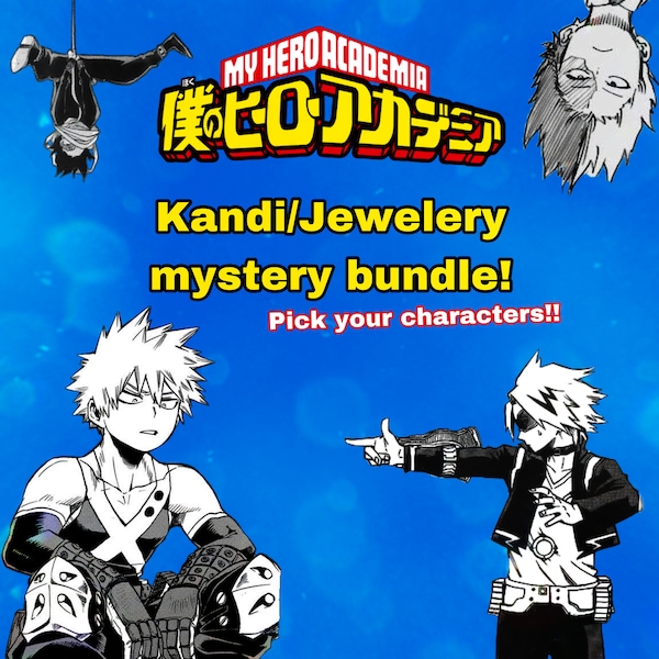 My Hero Academia kandi/jewelery mystery bundles