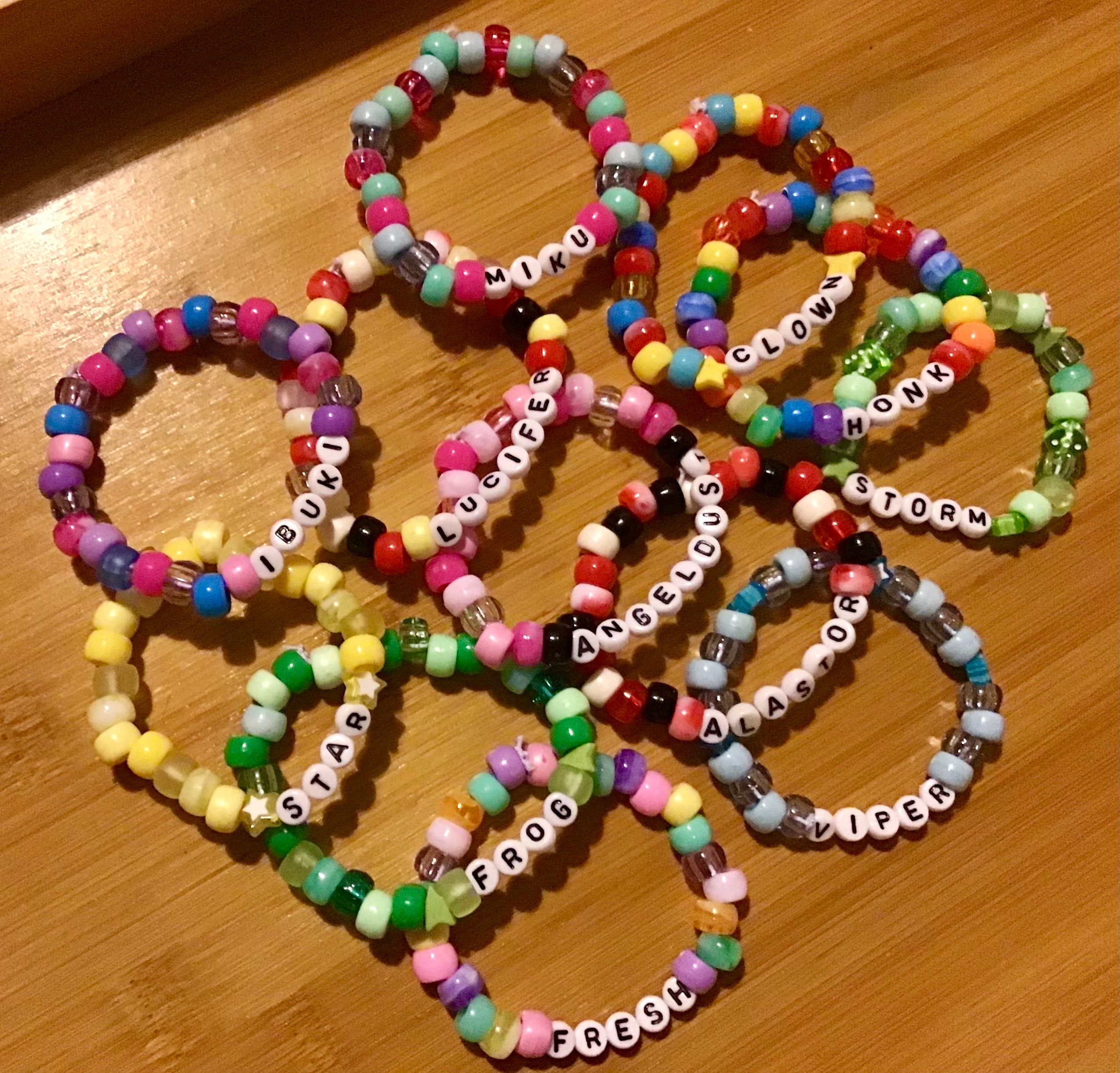 Love Bug Flower Kandi Bracelet – Tori's Divine Art