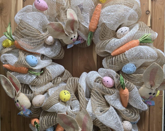 Easter Egg Wreath, 22"