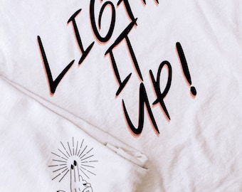 CLEARANCE Light It Up! Crescent City (Sarah J Maas) Inspired T-shirt