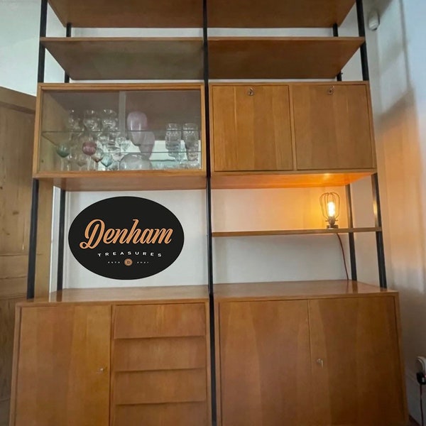 Mid Century Shelving Unit Etsy UK